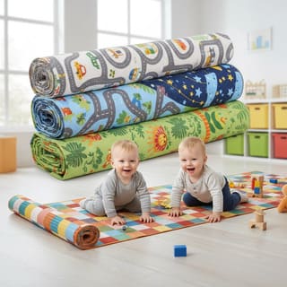 Kids & play runners in easy-care blends
