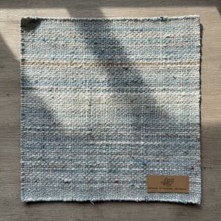 Recycled cotton mix threads