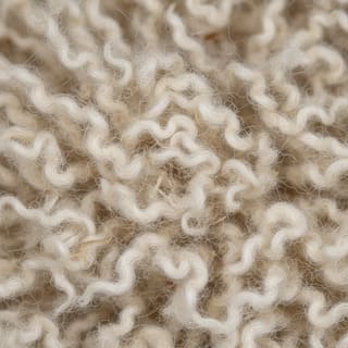 Close micro shot of wool fibres
