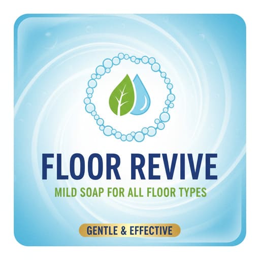 Mild soap bottle for spot cleaning